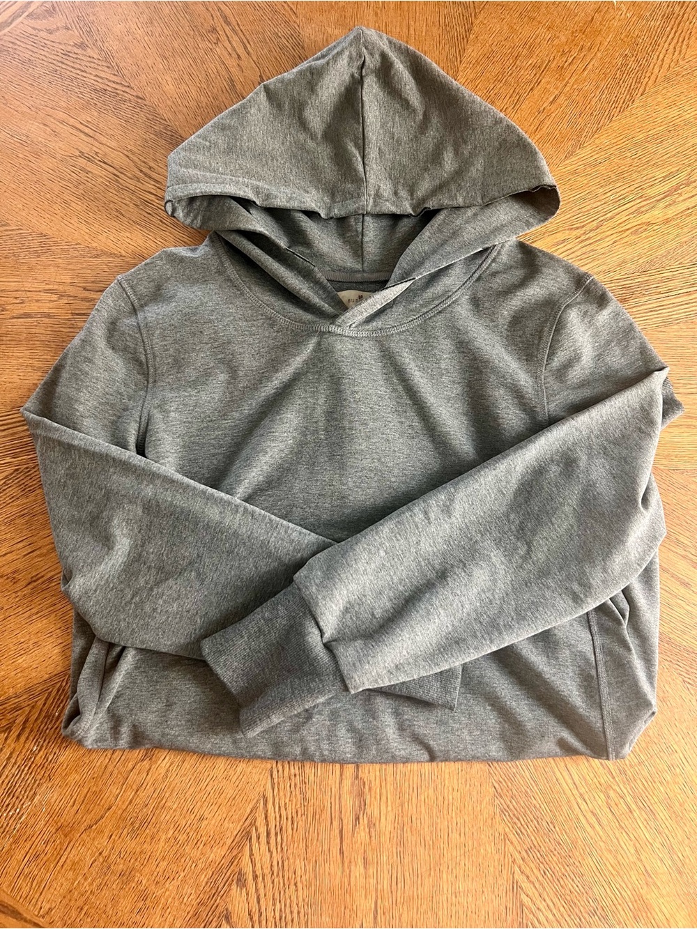 Sundays | Grey Ruffle Sweatshirt Dress